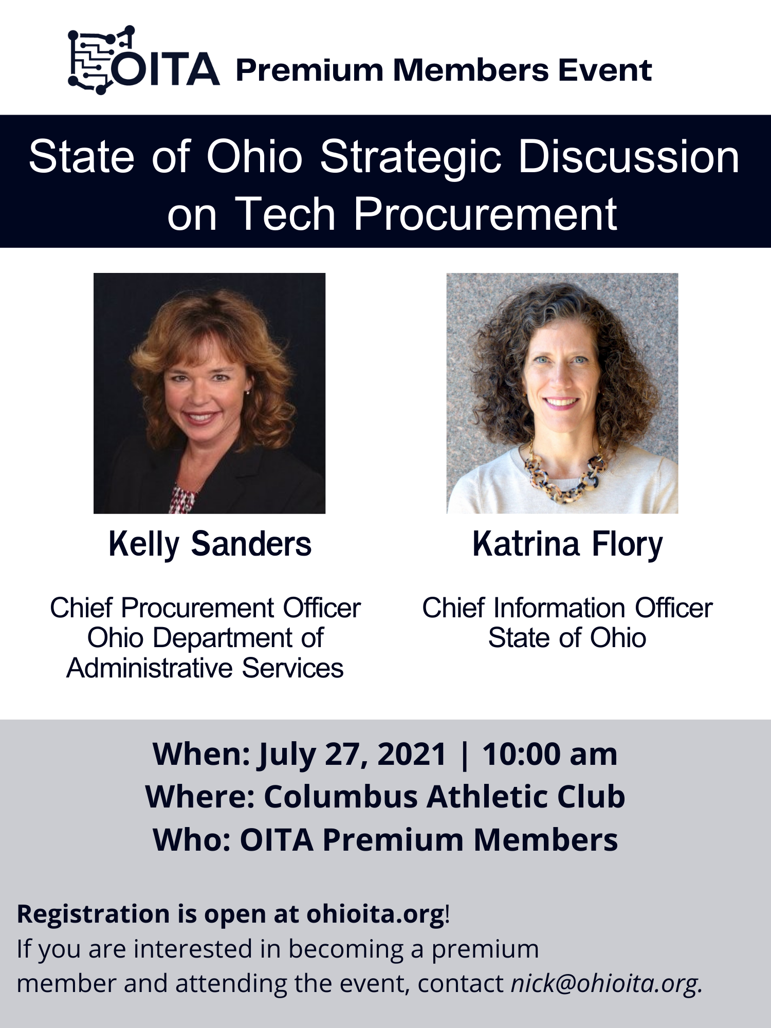 State of Ohio Strategic Discussion on Tech Procurement